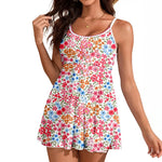 Încarcă imaginea în vizualizatorul Galerie, Costum de baie cu imprimeu floral și control al abdomenului pentru femei
