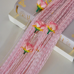 Încarcă imaginea în vizualizatorul Galerie, Perdele de ușă din mătase argintie multicoloră
