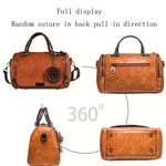 Încarcă imaginea în vizualizatorul Galerie, Genți Crossbody Tote Boston din piele de vacă
