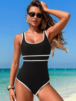Încarcă imaginea în vizualizatorul Galerie, Costum de baie simplu dintr-o singură piesă pentru plajă în vara anului 2025

