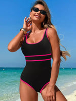 Încarcă imaginea în vizualizatorul Galerie, Costum de baie simplu dintr-o singură piesă pentru plajă în vara anului 2025
