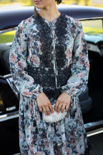 Încarcă imaginea în vizualizatorul Galerie, Rochie florală din dantelă
