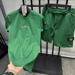 Încarcă imaginea în vizualizatorul Galerie, Costum sport cu mânecă scurtă, la modă și versatil
