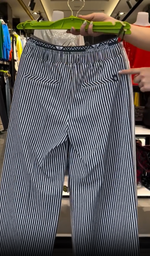 Încarcă imaginea în vizualizatorul Galerie, Pantaloni casual lejeri, drepți, cu dungi zebrate, pentru femei
