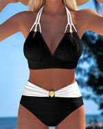 Încarcă imaginea în vizualizatorul Galerie, Sutien sexy cu imprimeu, două piese, bikini (colecție)

