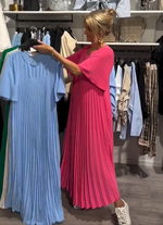Încarcă imaginea în vizualizatorul Galerie, Rochie de vară la modă pentru femei, simplă, casual, lejeră
