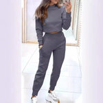 Încarcă imaginea în vizualizatorul Galerie, 🙋‍♀️Tricou de damă cu mâneci scurte și pantaloni cu manșete în 2 bucăți
