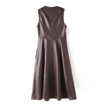 Încarcă imaginea în vizualizatorul Galerie, Rochie slim fără mâneci pentru femei
