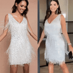 Încarcă imaginea în vizualizatorul Galerie, 🔥Ultima zi, ofertă limitată de 55% 🔥Rochie sexy, stil prințesă, cu decolteu în V
