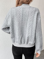 Încarcă imaginea în vizualizatorul Galerie, Pulover de damă tricot cablu
