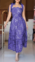 Încarcă imaginea în vizualizatorul Galerie, Rochie elegantă din dantelă pentru femei

