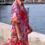 Încarcă imaginea în vizualizatorul Galerie, Rochie din jacquard de mătase
