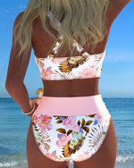 Încarcă imaginea în vizualizatorul Galerie, Sutien sexy cu imprimeu, două piese, bikini (colecție)
