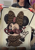 Încarcă imaginea în vizualizatorul Galerie, 👚Bluze lejere și confortabile pentru femei, cu design de desene animate de vară

