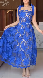 Încarcă imaginea în vizualizatorul Galerie, Rochie elegantă din dantelă pentru femei
