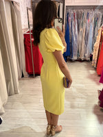 Încarcă imaginea în vizualizatorul Galerie, Rochie mulată cu decupaj și fundă
