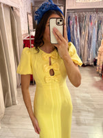 Încarcă imaginea în vizualizatorul Galerie, Rochie mulată cu decupaj și fundă
