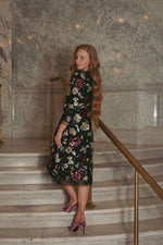 Încarcă imaginea în vizualizatorul Galerie, Rochie elegantă cu paiete și dantelă
