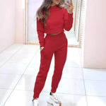 Încarcă imaginea în vizualizatorul Galerie, 🙋‍♀️Tricou de damă cu mâneci scurte și pantaloni cu manșete în 2 bucăți
