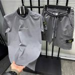 Încarcă imaginea în vizualizatorul Galerie, Costum sport cu mânecă scurtă, la modă și versatil
