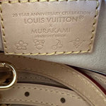 Încarcă imaginea în vizualizatorul Galerie, Geantă crossbody Nano Speedy albă cu inscripții colorate Murakami

