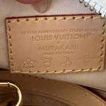 Încarcă imaginea în vizualizatorul Galerie, Geantă crossbody Nano Speedy albă cu inscripții colorate Murakami

