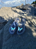 Încarcă imaginea în vizualizatorul Galerie, NINA Clear gel beach sandals
