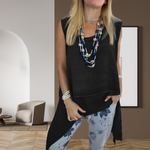 Încarcă imaginea în vizualizatorul Galerie, Set din două piese de damă fără mâneci și pantaloni cu model
