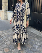 Încarcă imaginea în vizualizatorul Galerie, Rochie boema din bumbac noua
