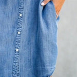 Încarcă imaginea în vizualizatorul Galerie, Rochie din denim S-5XL - look casual și elegant pentru vară
