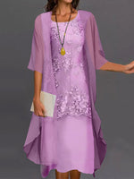 Încarcă imaginea în vizualizatorul Galerie, 👘M-5XL👘Rochie din sifon de lungime medie pentru femei
