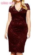 Încarcă imaginea în vizualizatorul Galerie, rochie sexy din dantela marime plus
