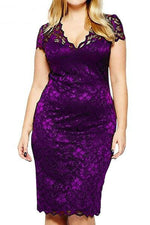 Încarcă imaginea în vizualizatorul Galerie, rochie sexy din dantela marime plus
