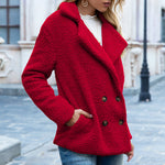 Încarcă imaginea în vizualizatorul Galerie, Jachetă din fleece de alpaca țesută
