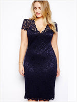 Încarcă imaginea în vizualizatorul Galerie, rochie sexy din dantela marime plus
